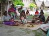 Kvinder fra atollen Ontong Java fortæller om Taro-dyrkning. Taroen er en form for roe, som anvendes i madlavningen.