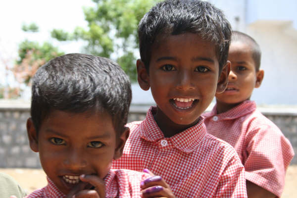 Børnehavebørn fra Tranquebar