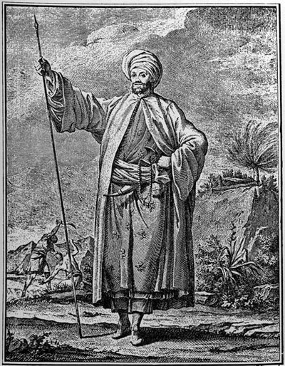 Carsten Niebuhr
Dressed in the splendid Arabian clothes that he had received as a gift from the imam of Sana.