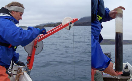 sedimentprøvetagning